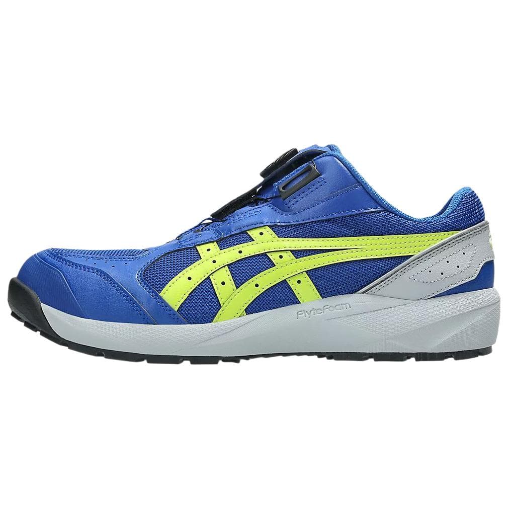 ASICS Winjob Labor Protection Shoes Unisex Blue Yellow