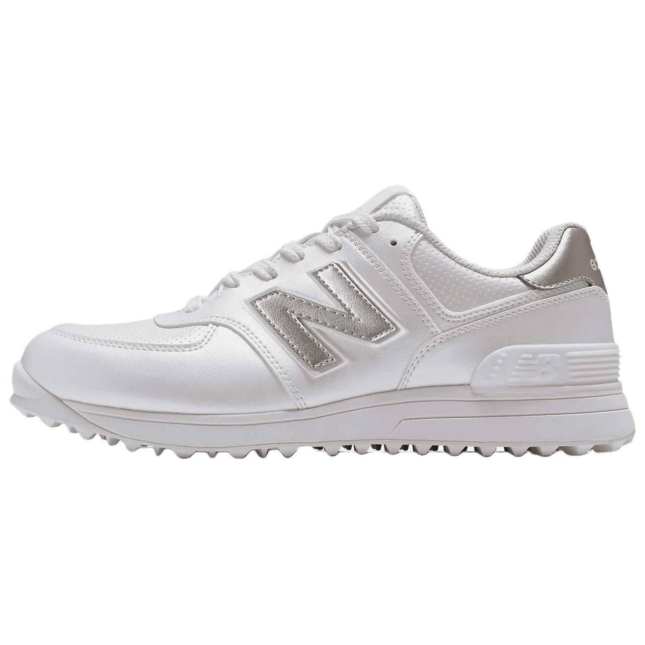 New Balance NB 574 V4 Abrasion Resistant Lightweight Golf Shoes Women's White