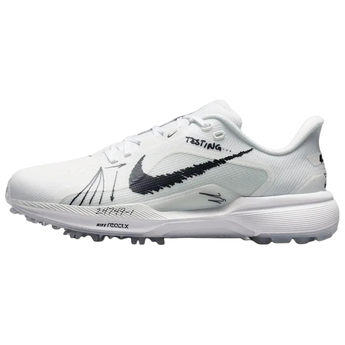 Nike Pegasus 1 G 'White Black Metallic Silver'