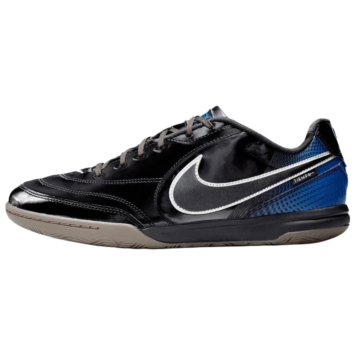 Nike Tiempo Streetgato Soccer Shoes Unisex Black Blue