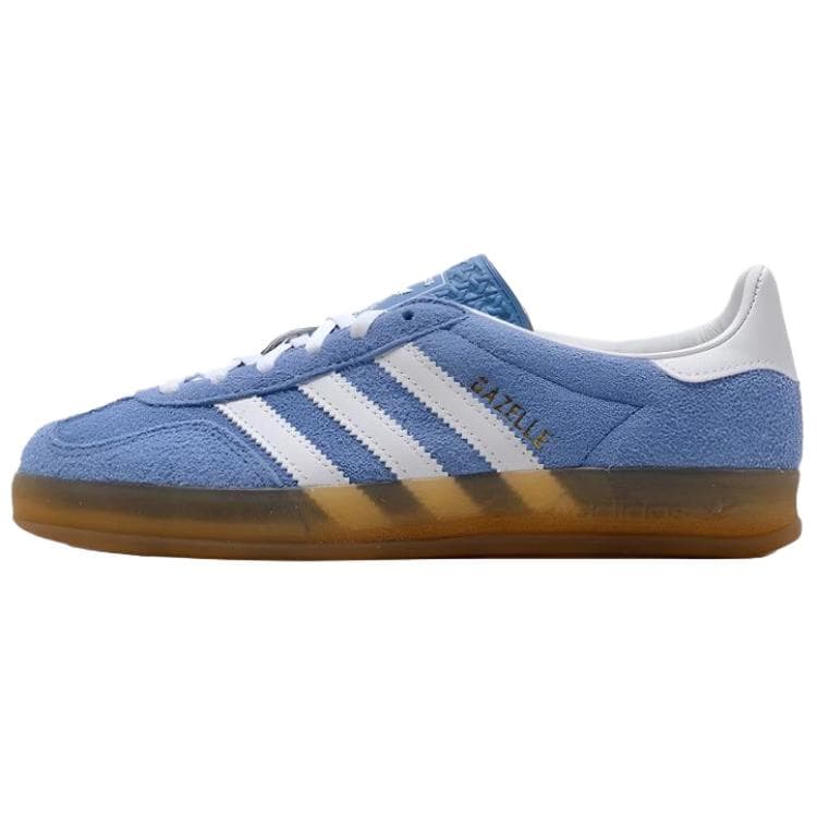 Adidas Originals GAZELLE INDOOR German Army Trainers Women's Blue