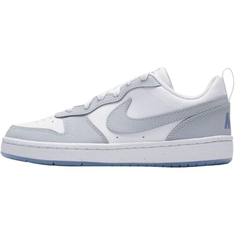 Nike Court Borough Low Recraft SE White Wolf Grey Work Blue (GS)