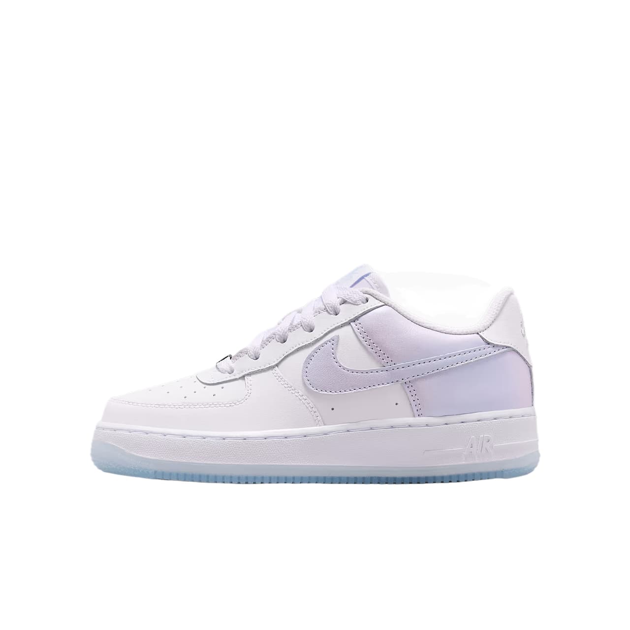 (GS) Nike Air Force 1 Low 'White Blue Tint Silver'