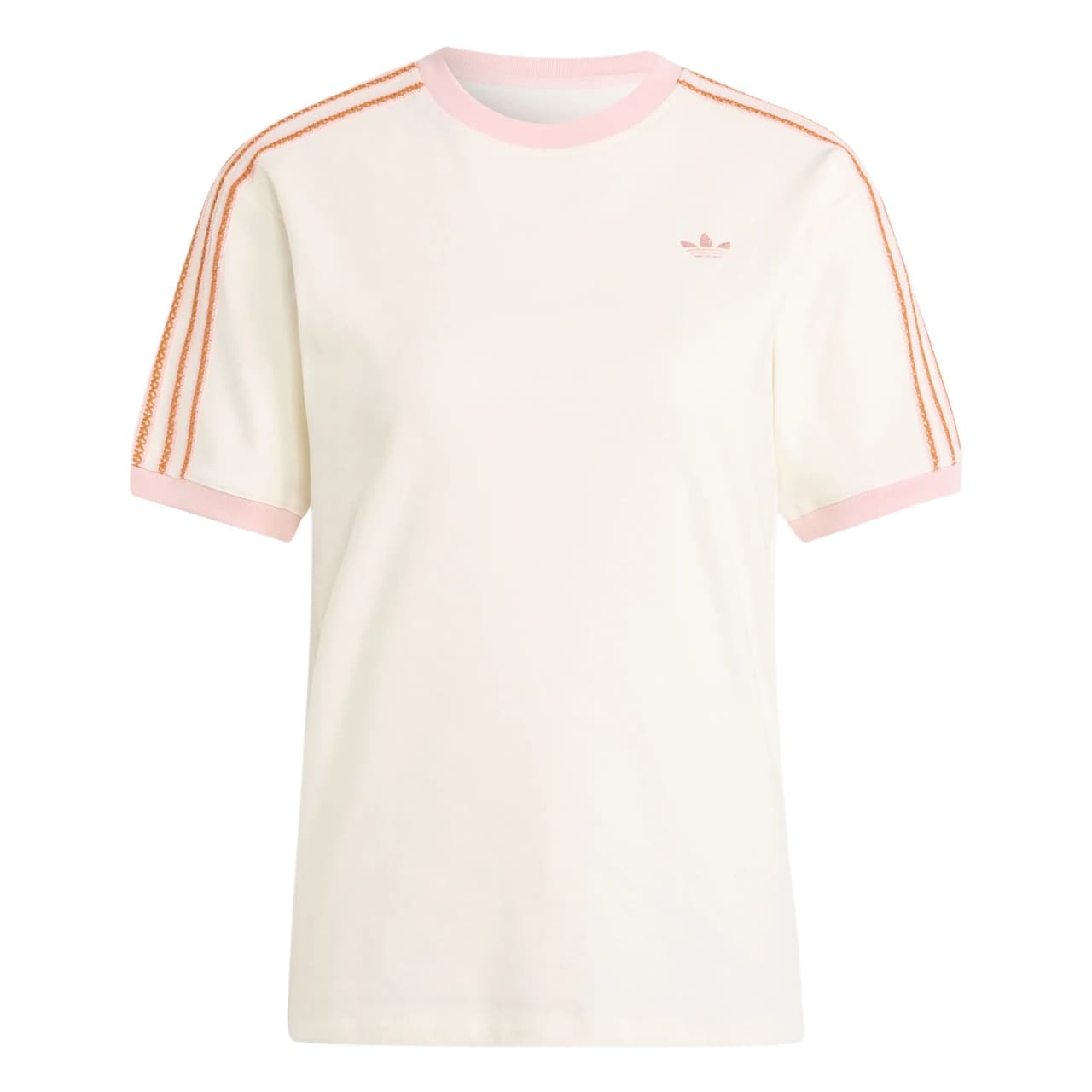adidas Summer Glow Advanced Three Stripes Tee Asia Sizing 'Off White' (Women's)