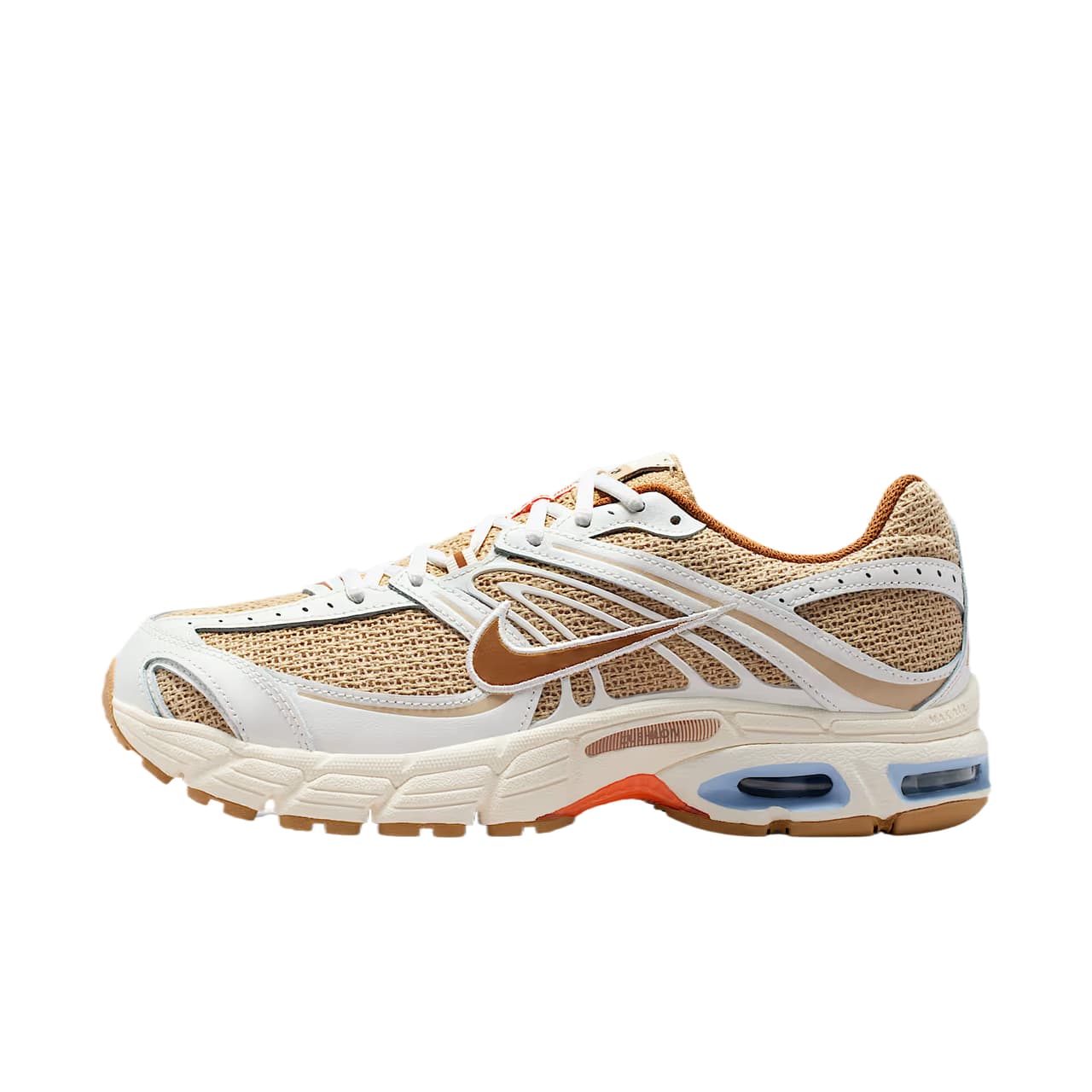 Nike Air Max Moto 2K Textile, Synthetic Leather, Leather Support Rebound Low top Running Shoes Men's