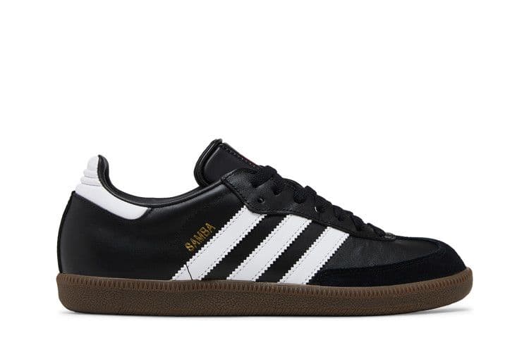 adidas Samba Leather Black White