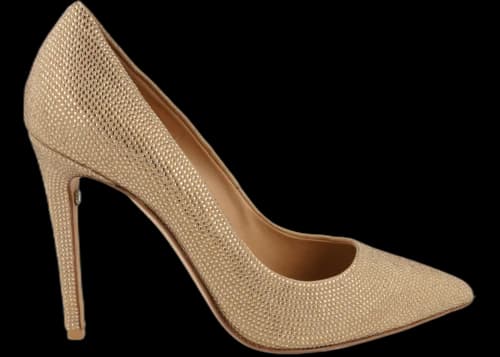 Ferragamo Ilary X5 Crystal Embellished Pumps Gold (Women's)