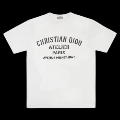 Dior Oversized "Christian Dior Atelier" T-Shirt Navy