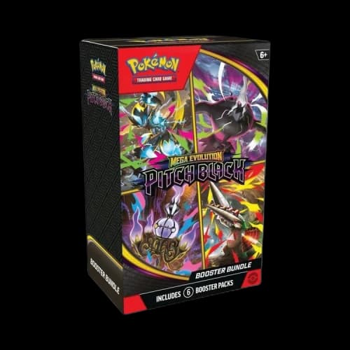 Pokémon Mega Evolution: Pitch Black Booster Bundle (6 Packs)