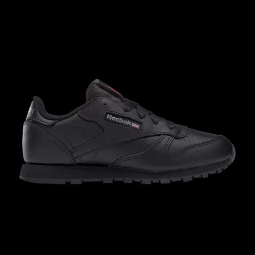 Classic Leather Little Kid 'Triple Black'