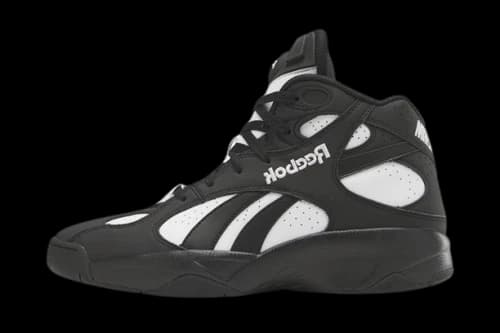 Reebok Above The Rim Pump Vertical Core Black White