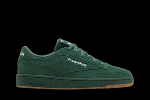 Reebok Club C 85 Dark Green Suede Gum