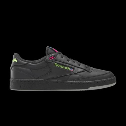Reebok Club C 85 Vintage Black Pink Green