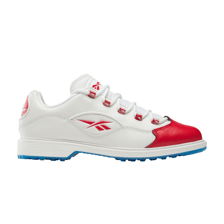 Reebok Question Low Golf Red Toe
