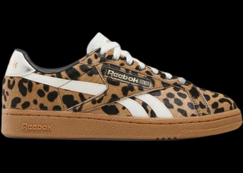 Reebok Club C Grounds UK Cheetah (Women's)