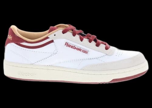 Reebok Club C 85 White Retro Red Chalk