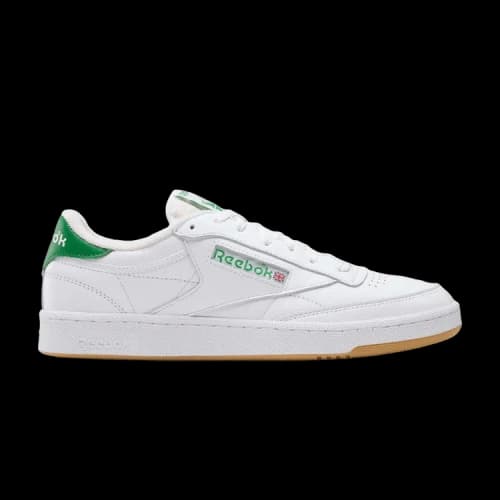 Reebok Club C 85 Vintage White Glen Green Gum