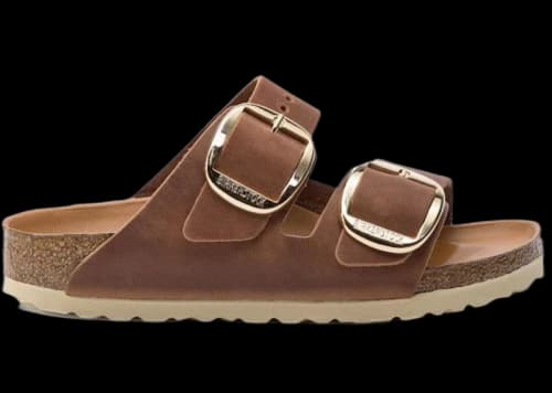 Birkenstock Arizona Big Buckle Oiled Leather Cognac (Women's)