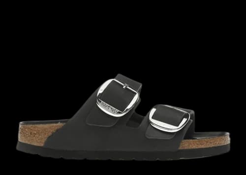 Birkenstock Arizona Big Buckle Oiled Leather Black (Women's)