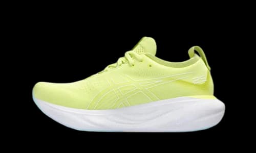 ASICS Gel-Nimbus 25 Glow Yellow White