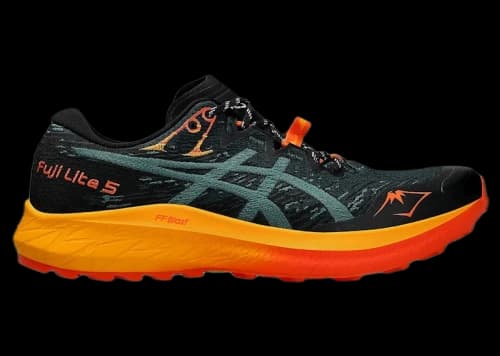 ASICS Fuji Lite 5 Saxon Green Rainy Lake