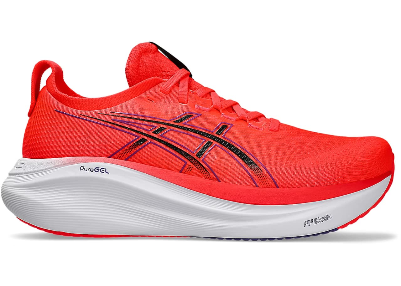 ASICS Gel-Nimbus 27 Flash Red Black