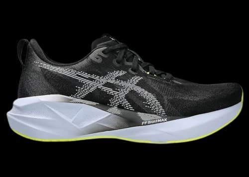 ASICS Novablast 5 Black Blue Fade