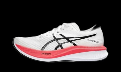 ASICS Magic Speed 3 White Black (Women's)