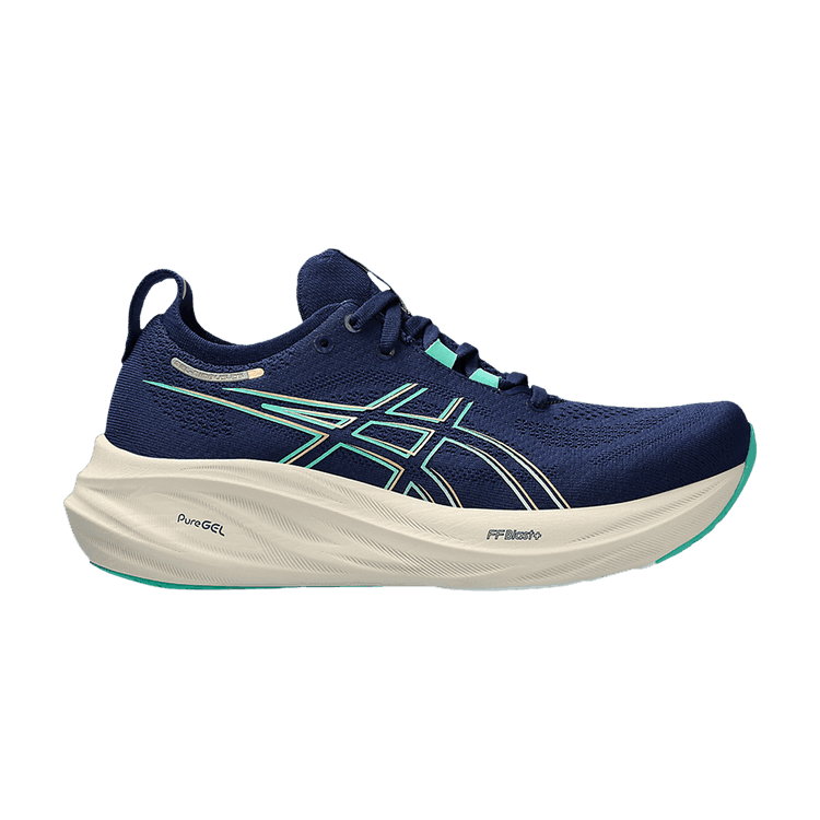 ASICS Gel-Nimbus 26 Blue Expanse Aurora Green (Women's)