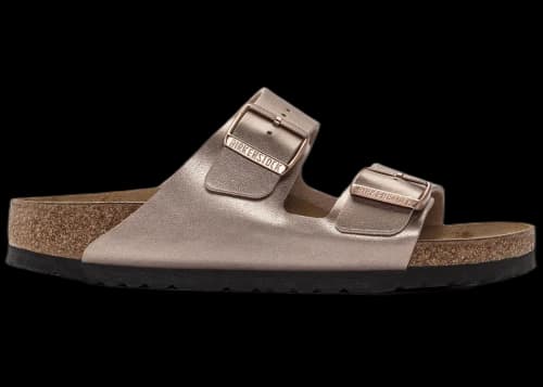 Birkenstock Arizona Birko-Flor Metallic Copper