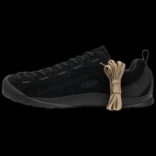 Keen Jasper Hairy Black Black Suede