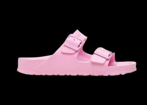 Birkenstock Unisex Arizona Essentials Slide-On Sandal Fondant Pink (Narrow Fit)