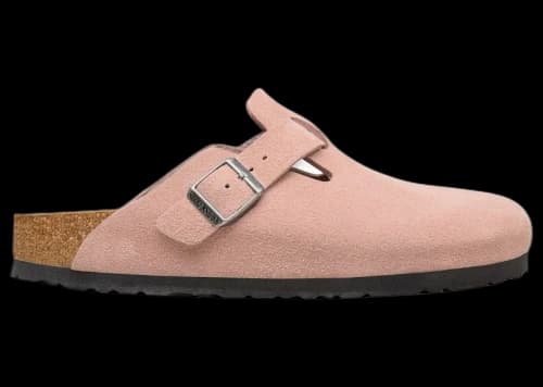 Birkenstock Boston Suede Pink Clay