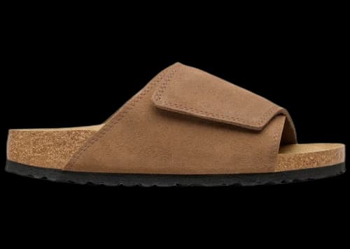 Birkenstock Solana Suede Leather Dark Tea
