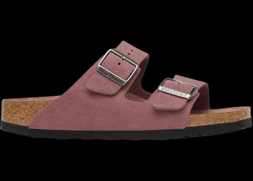 Birkenstock Arizona Soft Footbed Suede Leather Pepper