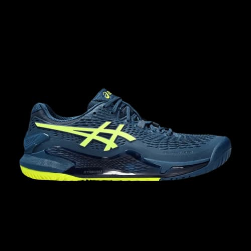 ASICS Gel-Resolution 9 Mako Blue Safety Yellow