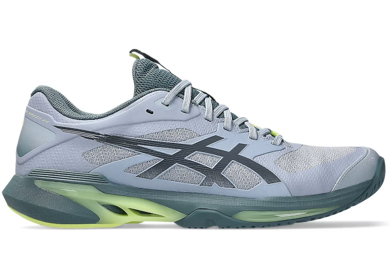 ASICS Solution Speed FF 4 Grey Blue Ironclad