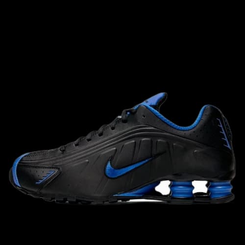 Nike Shox R4 Black Game Royal