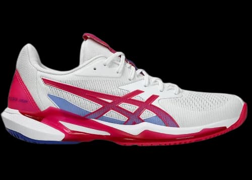 ASICS Solution Speed FF 3 White Bright Rose (Women's)