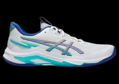 ASICS Netburner Ballistic FF 4 White Asics Blue