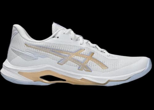 ASICS Netburner Ballistic FF 4 White Champagne (Women's)