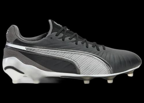 Puma King Ultimate FG/AG Black White Cool Dark Gray