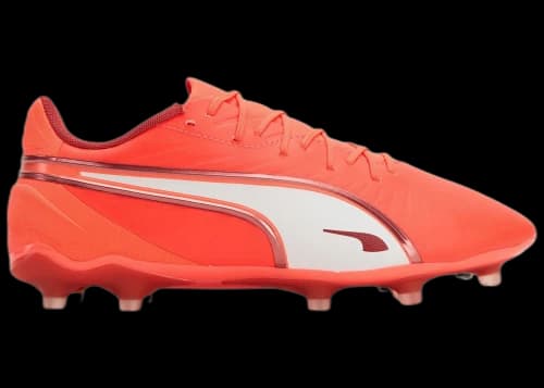 Puma King Match FG/AG Glowing Red White Red Fire
