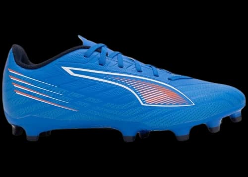 Puma Ultra 6 Play FG/AG Ultra Blue White Glowing Red