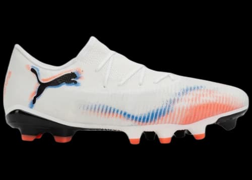 Puma Future 8 Match Low FG/AG White Black Glowing Red