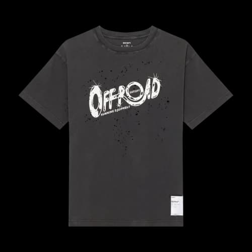 SATISFY MothTech Offroad T-Shirt 'Aged Black'