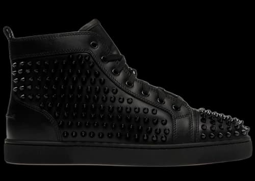Christian Louboutin Spikes High Black