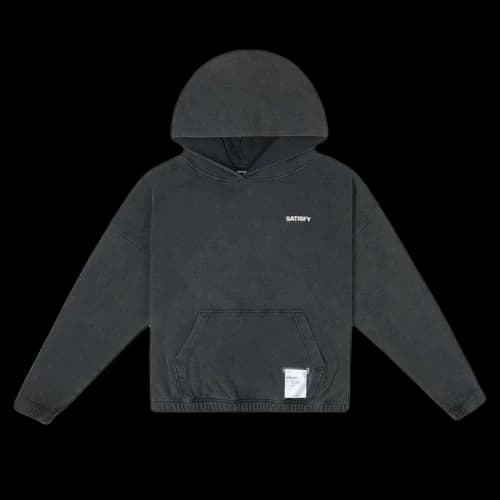 SATISFY Softcell Hoodie 'Aged Black'