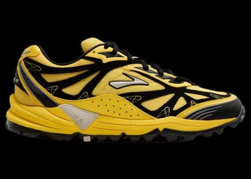 Brooks Cascadia 1 Yellow Black Moonbeam