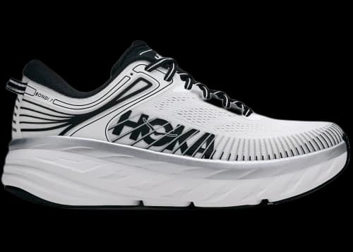 Hoka One One Bondi 7 White Black (Women's)